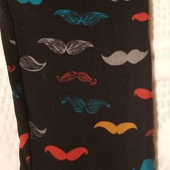 LuLaRoe mustache leggings - Picture 2 of 3